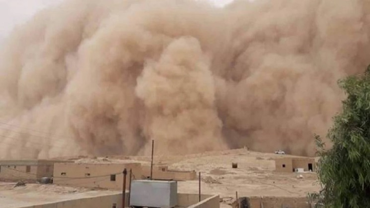 طوفان مرگبار در سوریه + فیلم