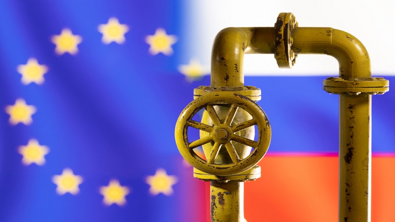 توفق صادرات گاز روسیه