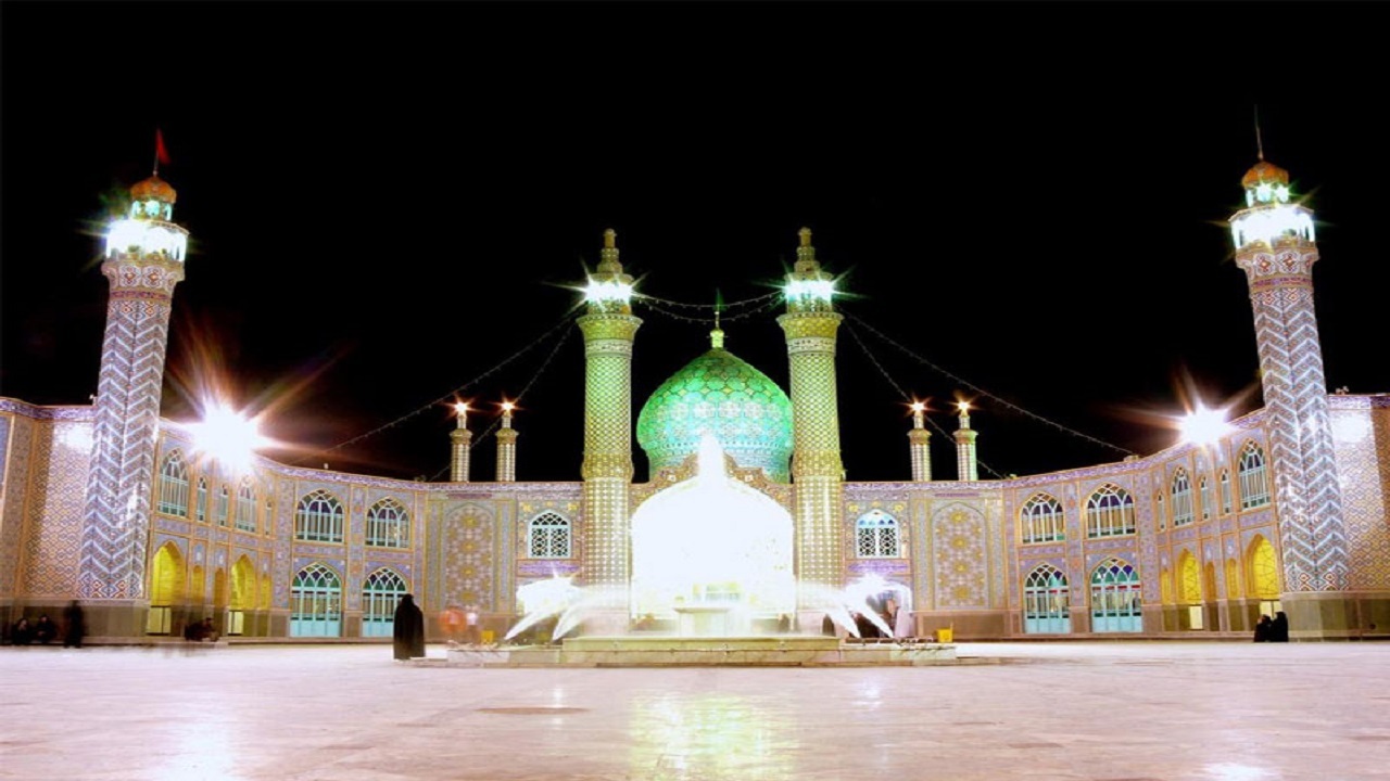 برگزاری مراسم شمع گردانی در امامزاده محمد هلال بن علی (ع) + فیلم