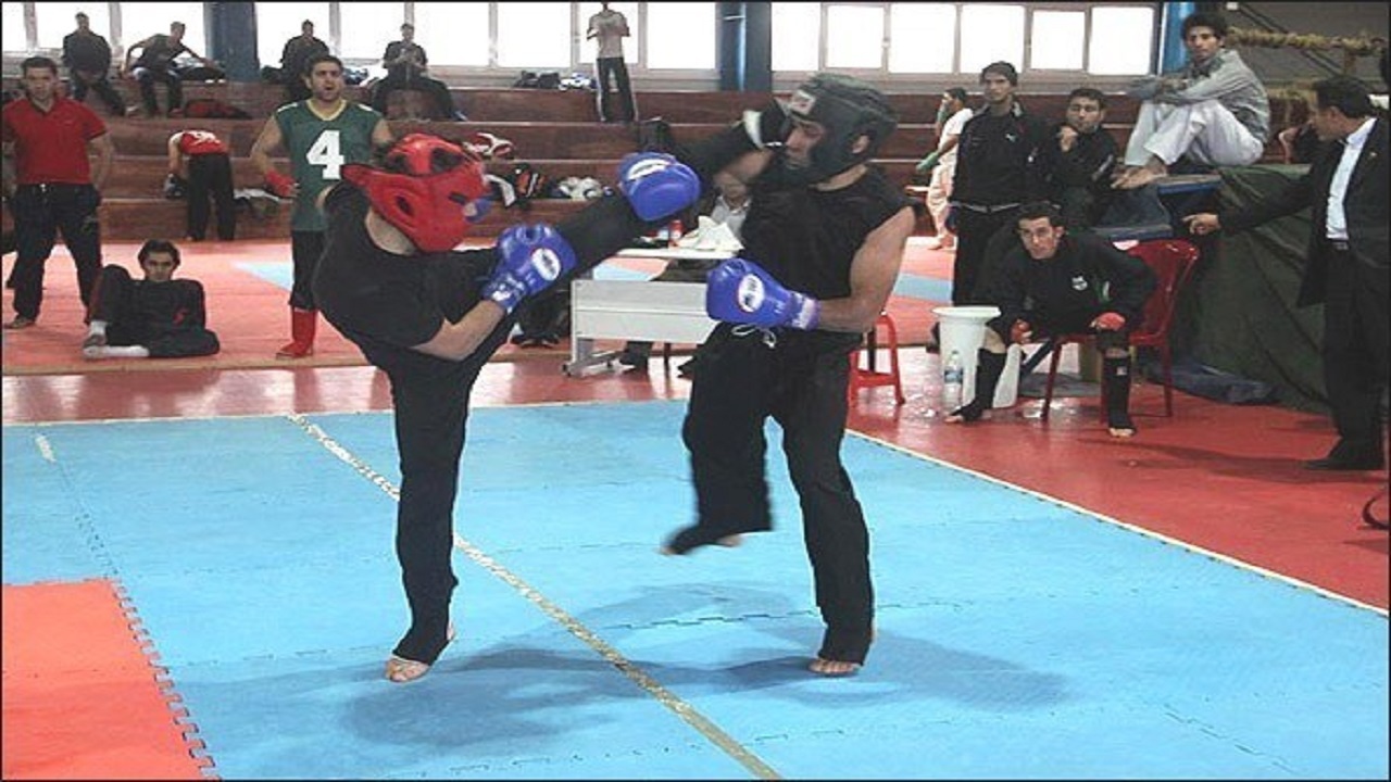 رقابت ورزشکاران ایرانی و افغانستانی در مسابقات ورزشی کونگ‌فو در تهران + فیلم