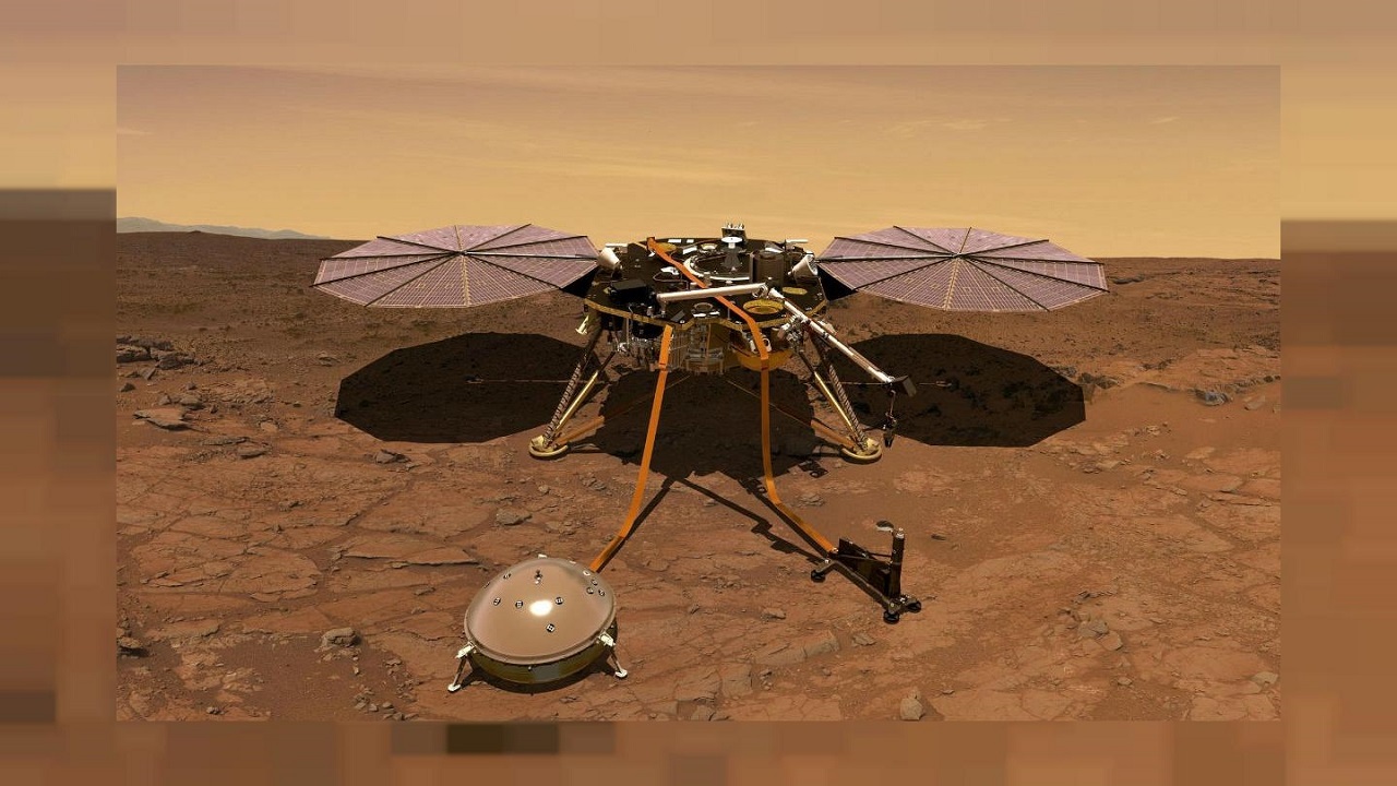 آخرین تصویر فضاپیمای InSight  از مریخ