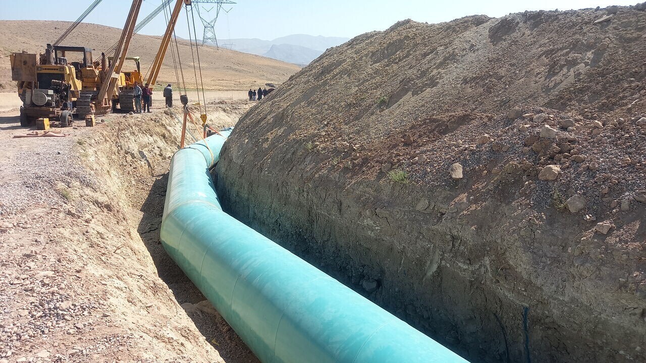 پیشرفت ۹۰ درصدی طرح انتقال آب از سد طالقان به آبیک