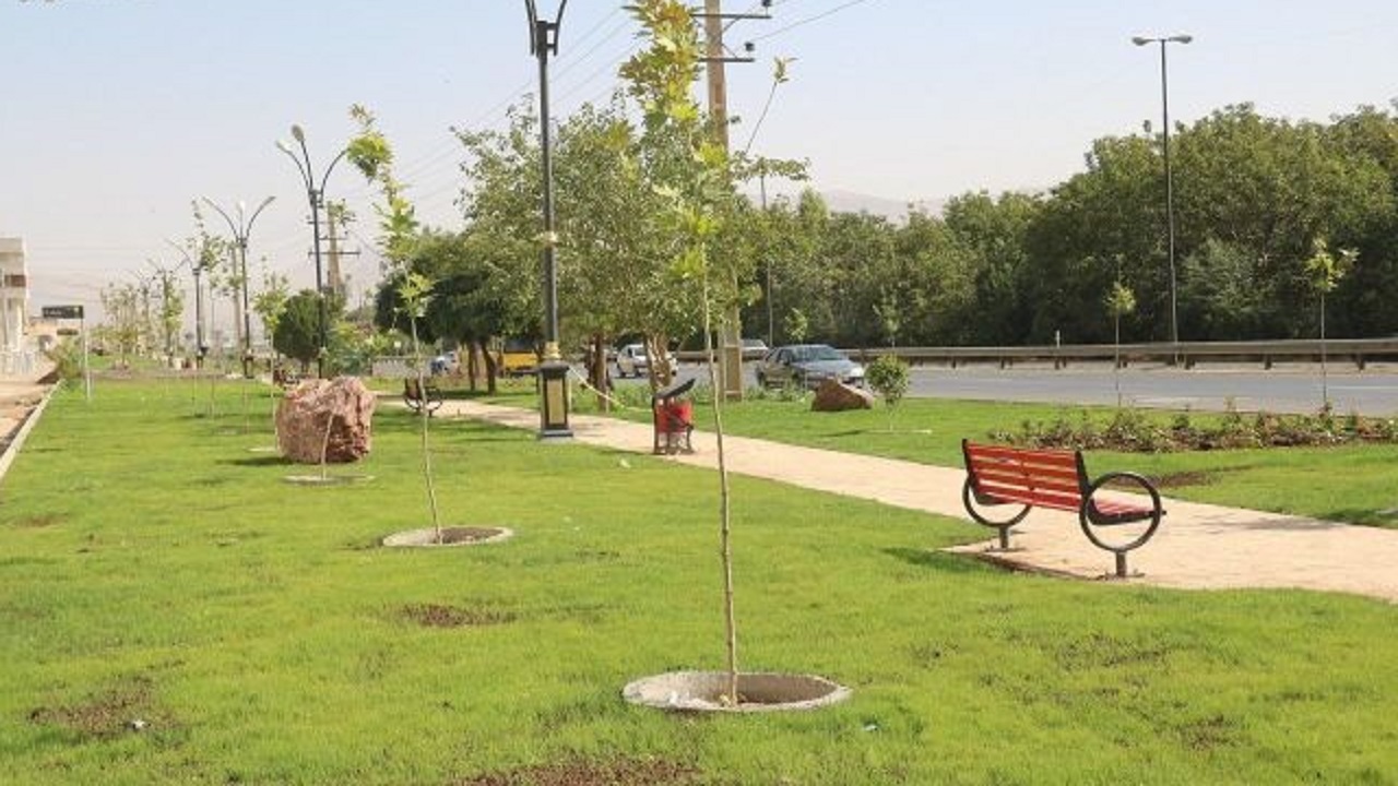 ۸ هکتار فضای سبز در ورودی حسن‌آباد احداث می‌شود
