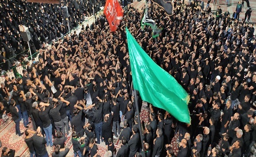 عزاداری مردم خراسان جنوبی به یاد سقای دشت کربلا + تصاویر