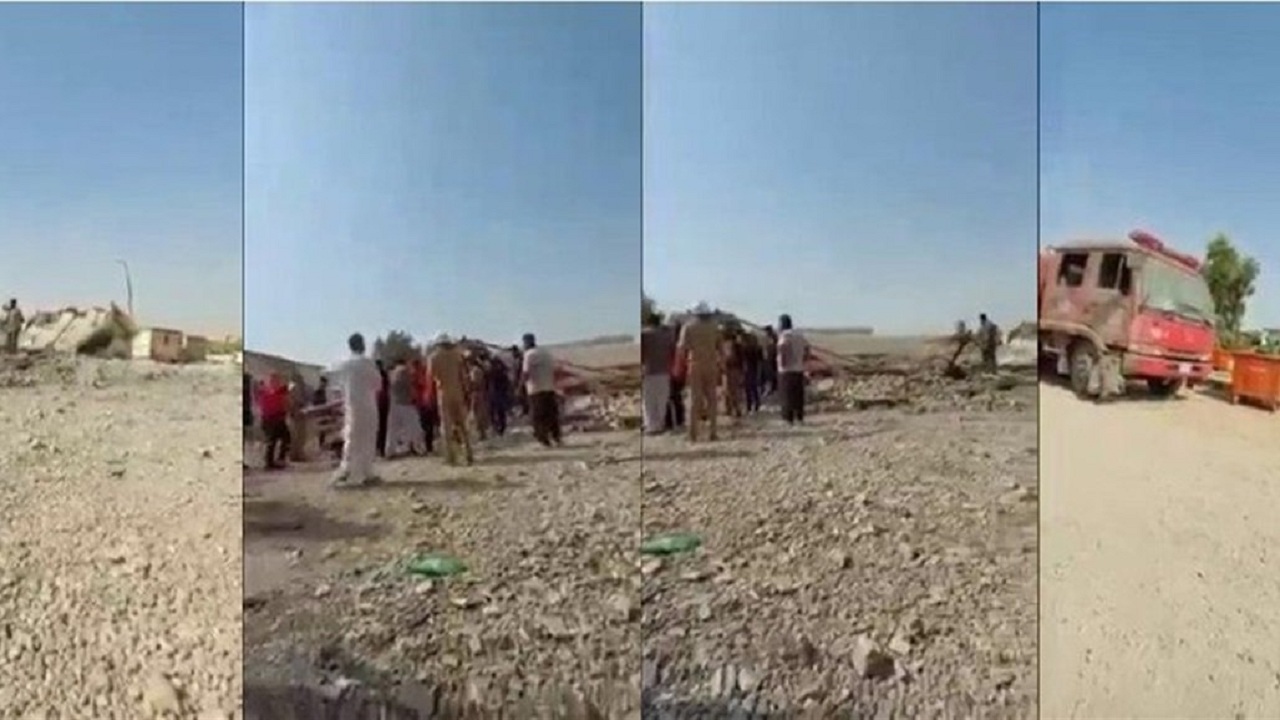 ۱۲ شهید و زخمی بر اثر انفجار انبار تجهیزات نظامی در نجف