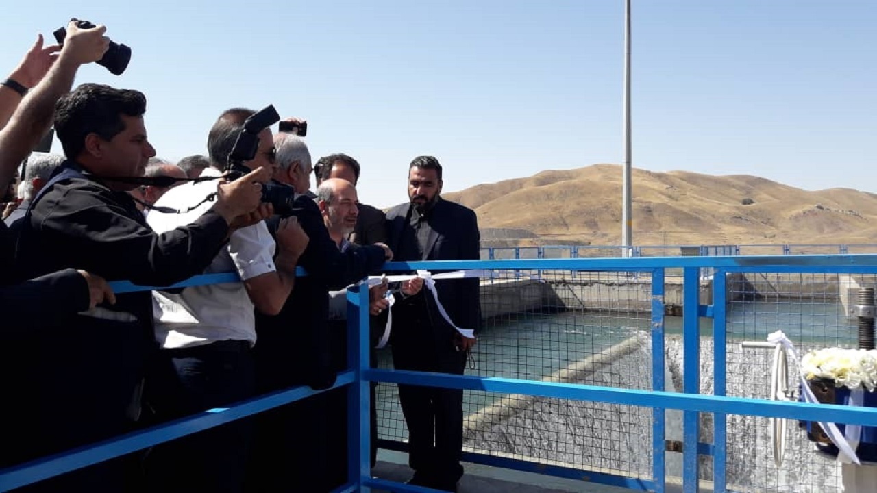 افتتاح رسمی طرح آبرسانی به آبیک