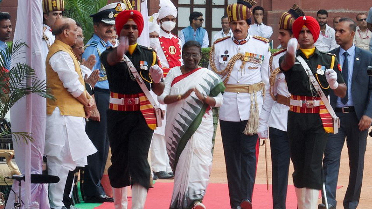 دومین رئیس جمهور زن هند سوگند یاد کرد