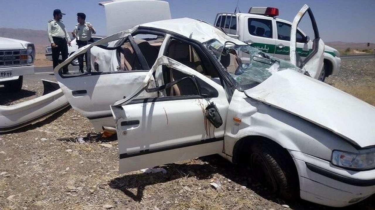 تصادف در جاده‌های زنجان ۵ مصدوم برجای گذاشت