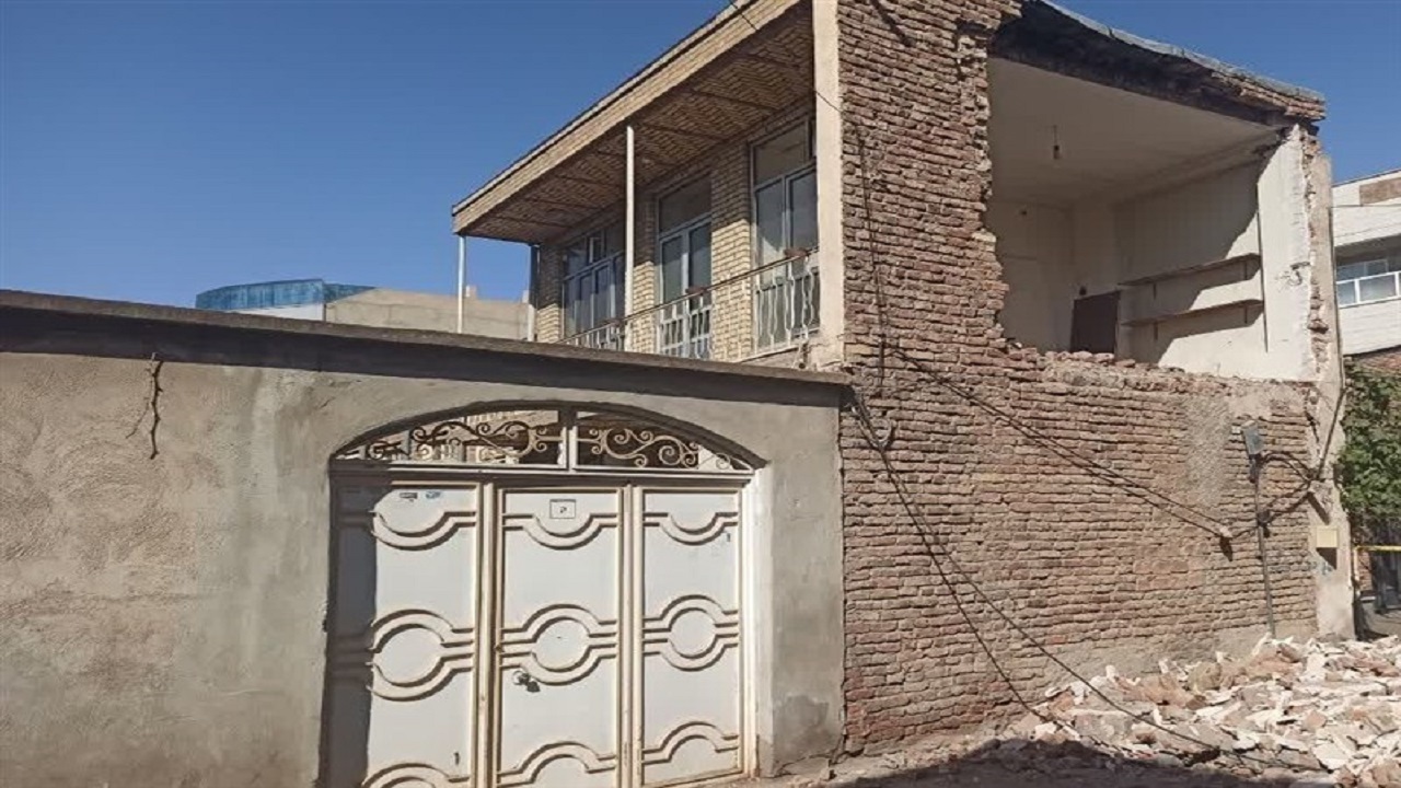 آسیب دیدگی ۶۱۲ واحد مسکونی روستایی در زلزله خوی