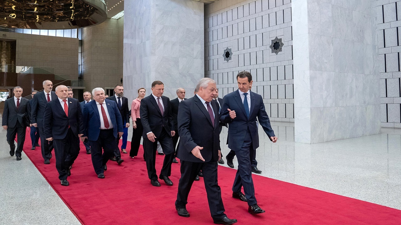 دیدار بشار اسد با فرستاده ویژه رئیس جمهور روسیه