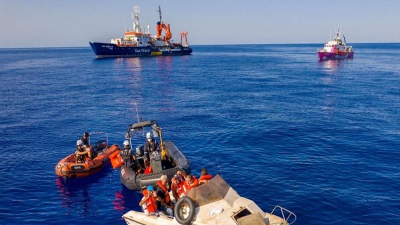 قایق‌های‌ مهاجرین در دریای اژه واژگون شد