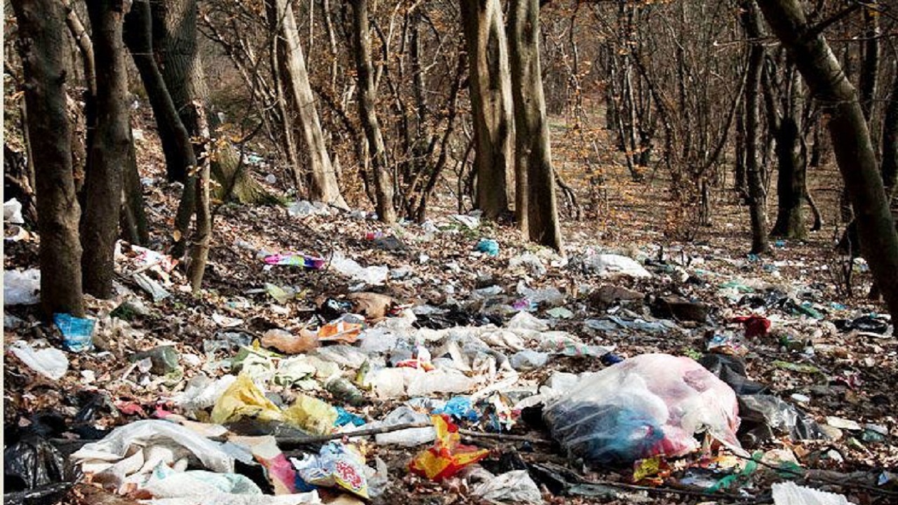 آزرده خاطر شدن پایتخت نشینان از انباشت زباله در بوستان گلاب