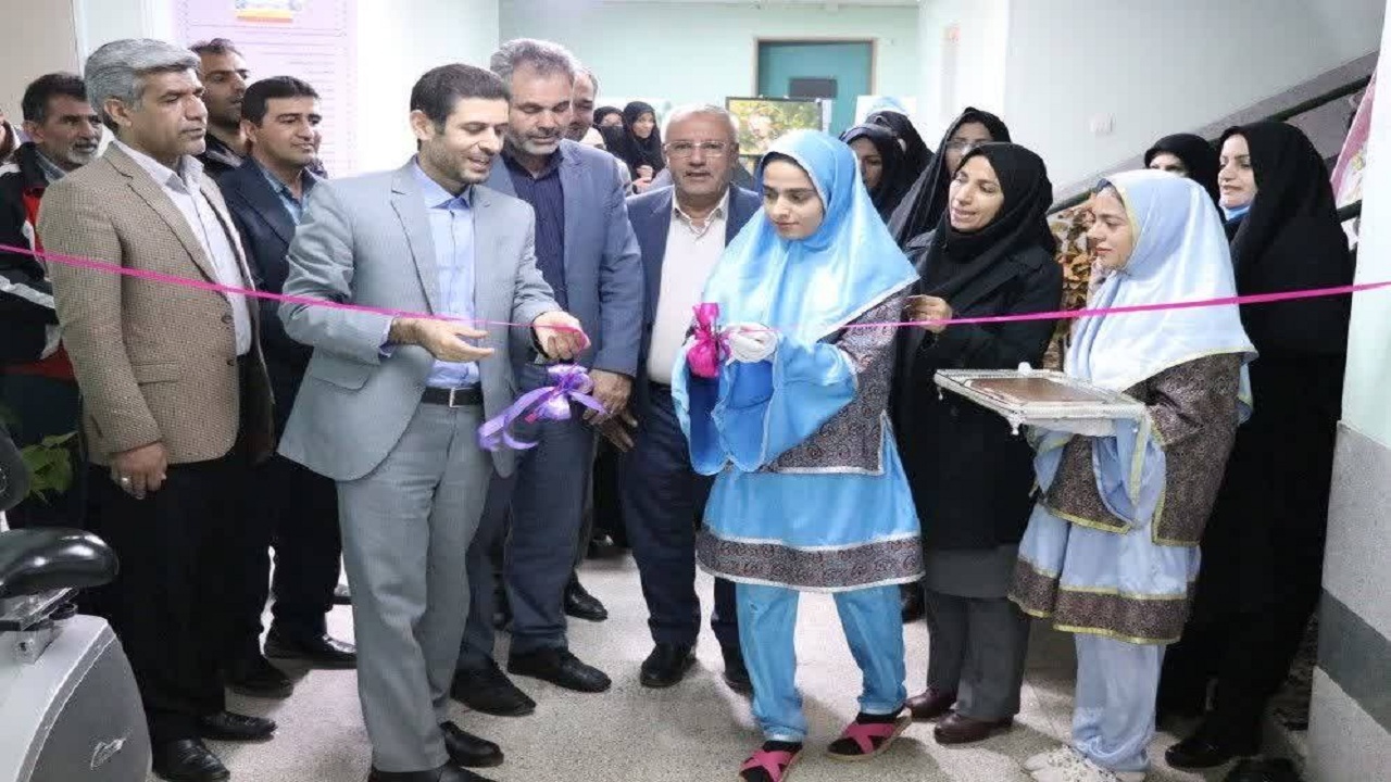 اتاق بازی و یادگیری در مدرسه ناشنوایان فرزانه کرمان افتتاح شد
