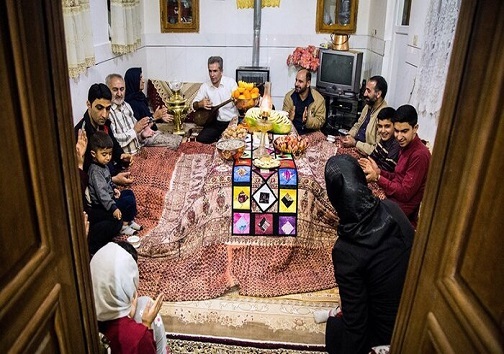 چیلله گئجه‌سی (شب چله) در آذربایجان غربی ‏
