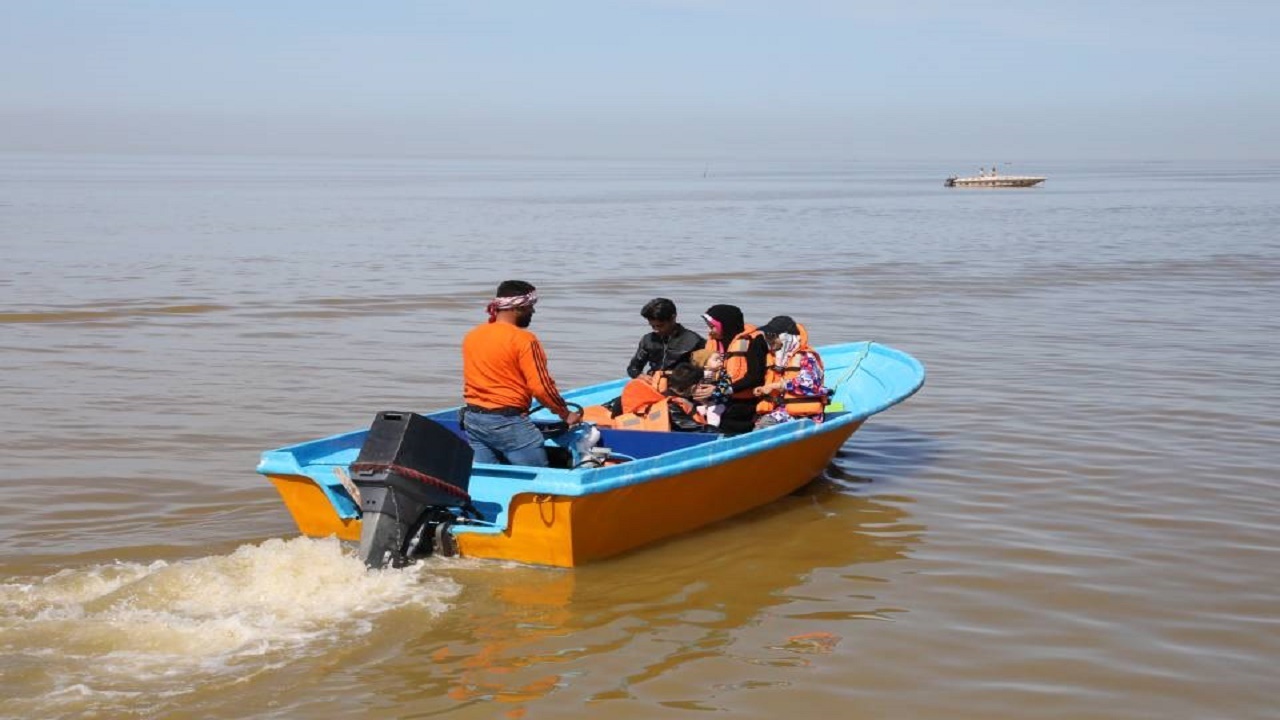 بهره مندی بیش از ۲۵ هزار مسافر نوروزی از اسکله‌های قایقرانی در سواحل گلستان