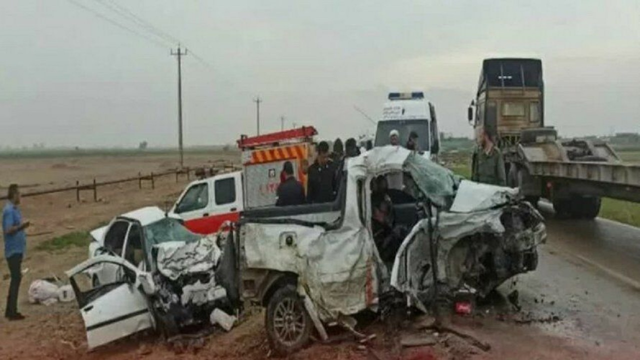 شمار تصادف‌ها در محور‌های ورودی استان بوشهر ۱۸ درصد افزایش یافت