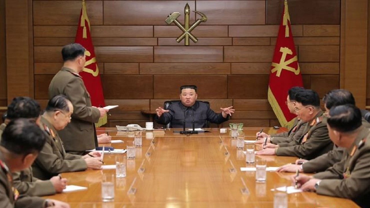 رهبر کره شمالی خواستار اقدامات تهاجمی‌تر در برابر آمریکا و کره جنوبی شد