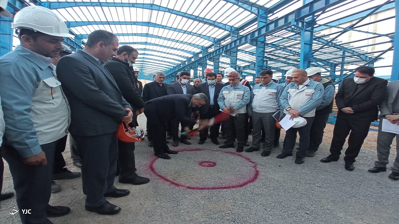 عملیات اجرایی طرح توسعه فولاد تاراز در بام ایران کلید خورد