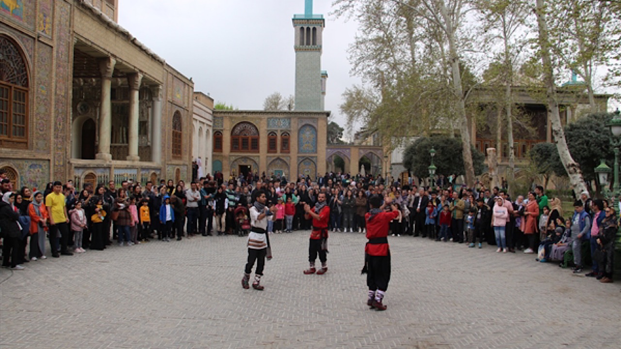 نوروزخوانی با اجرای موسیقی بومی در کاخ گلستان انجام شد