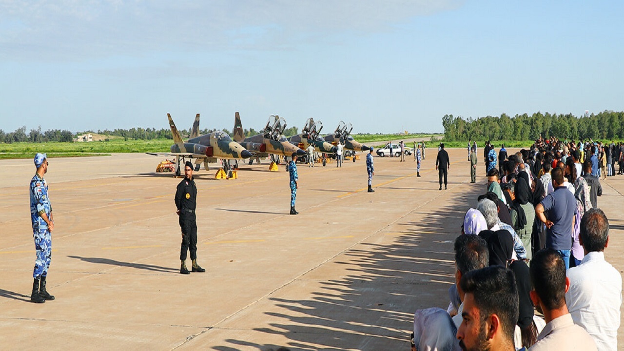 بازدید روزانه ۸ تا ۱۰ هزار نفر از نمایشگاه هوایی دزفول