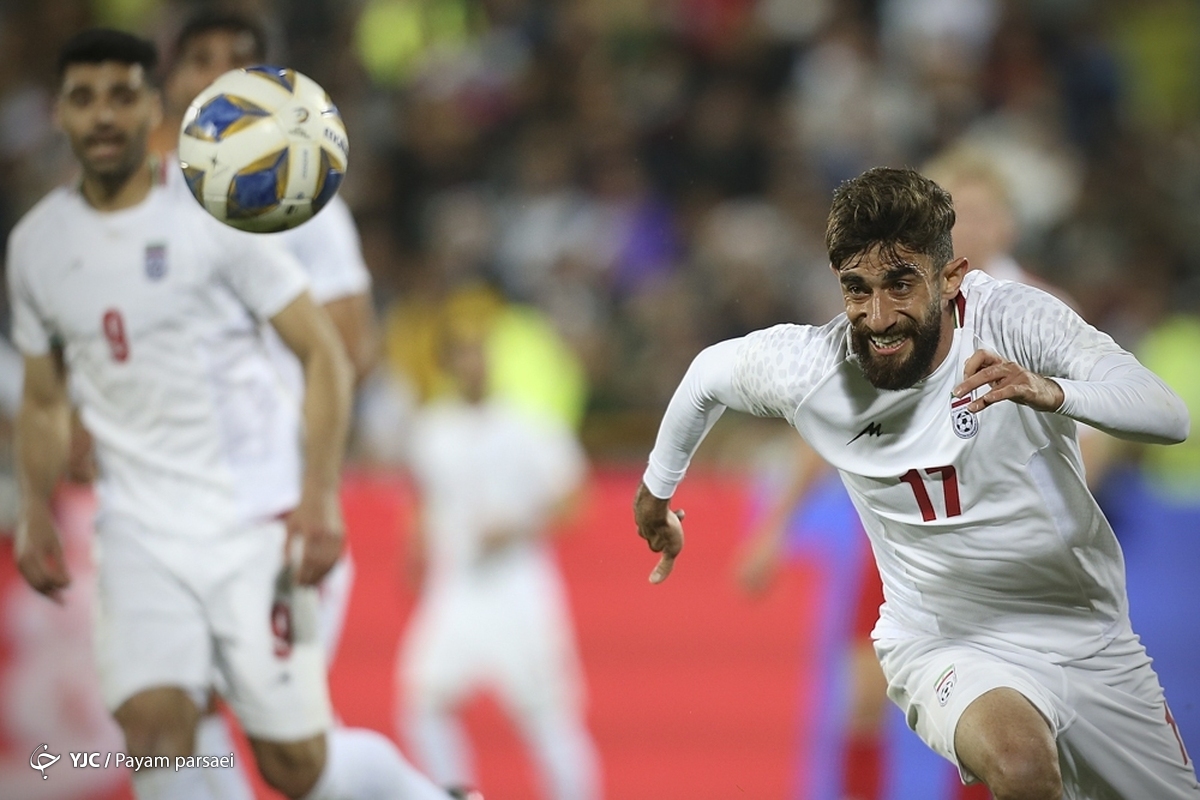 دیدار دوستانه فوتبال / ایران ۱ - روسیه ۱