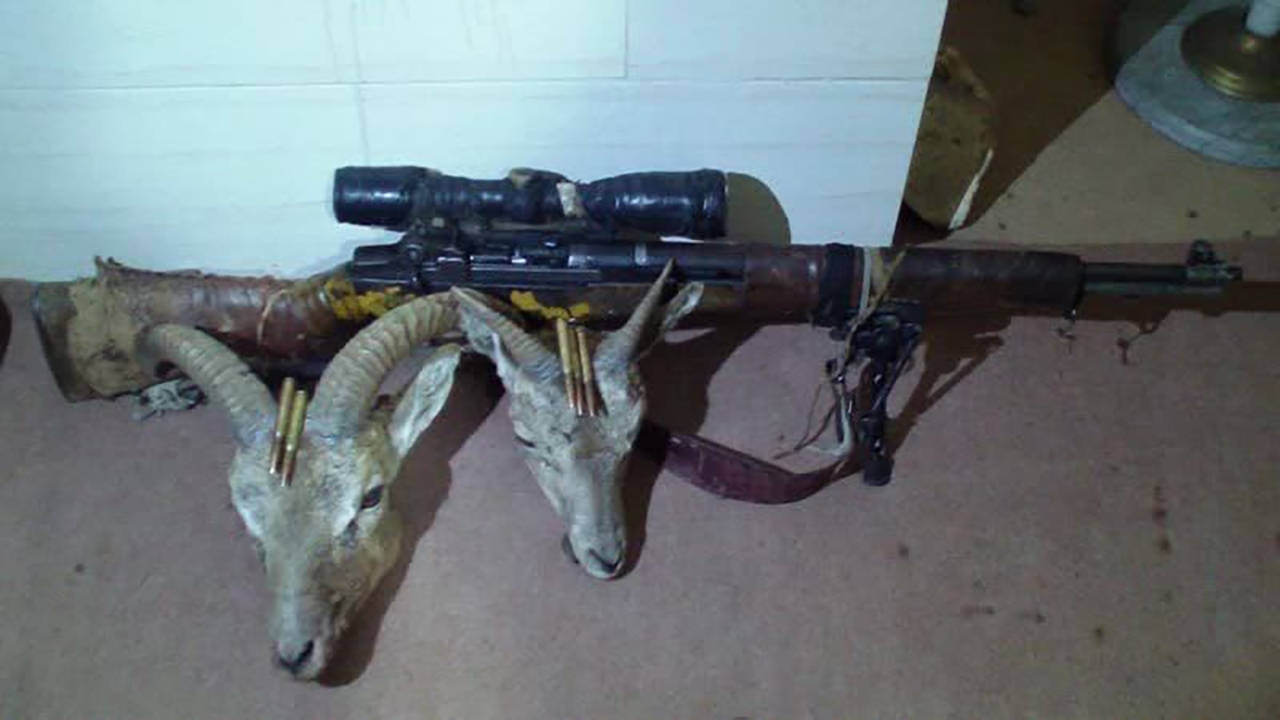کشف سلاح شکاری غیرمجاز از شکارچیان در خبر