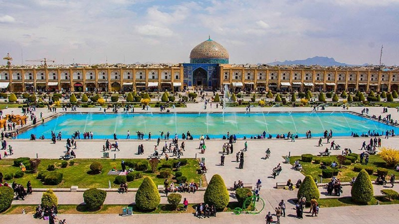 میدان نقش جهان، مقصد نخست گردشگری مسافران نوروزی در اصفهان