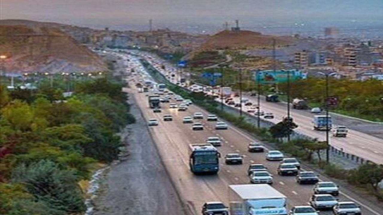 افزایش ۱۶ درصدی تردد خودرو‌ها در آذربایجان‌شرقی