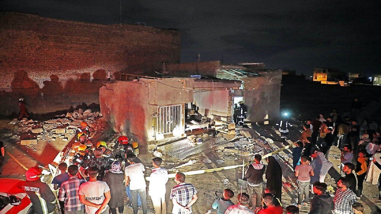 انفجار گاز، منزلی مسکونی در مشهد را تخریب کرد