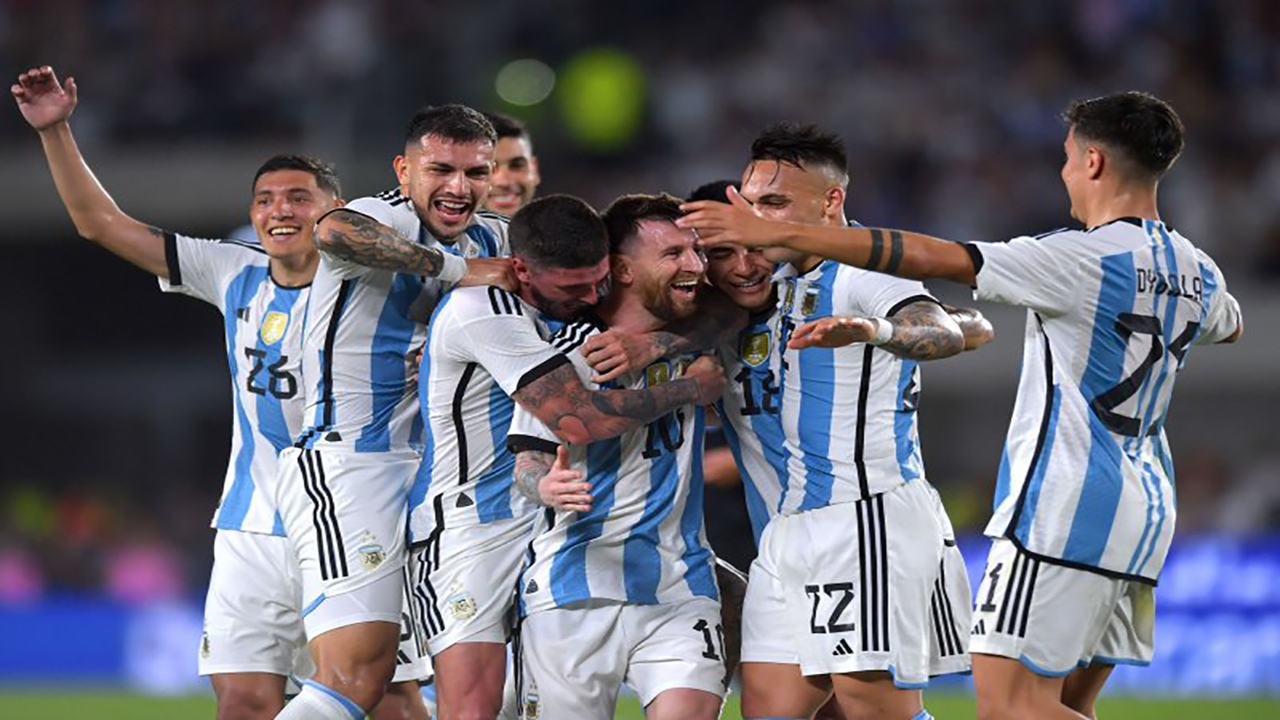 آرژانتین ۷-۰ کوراسائو: قدرت‌نمایی با هت‌تریک مسی