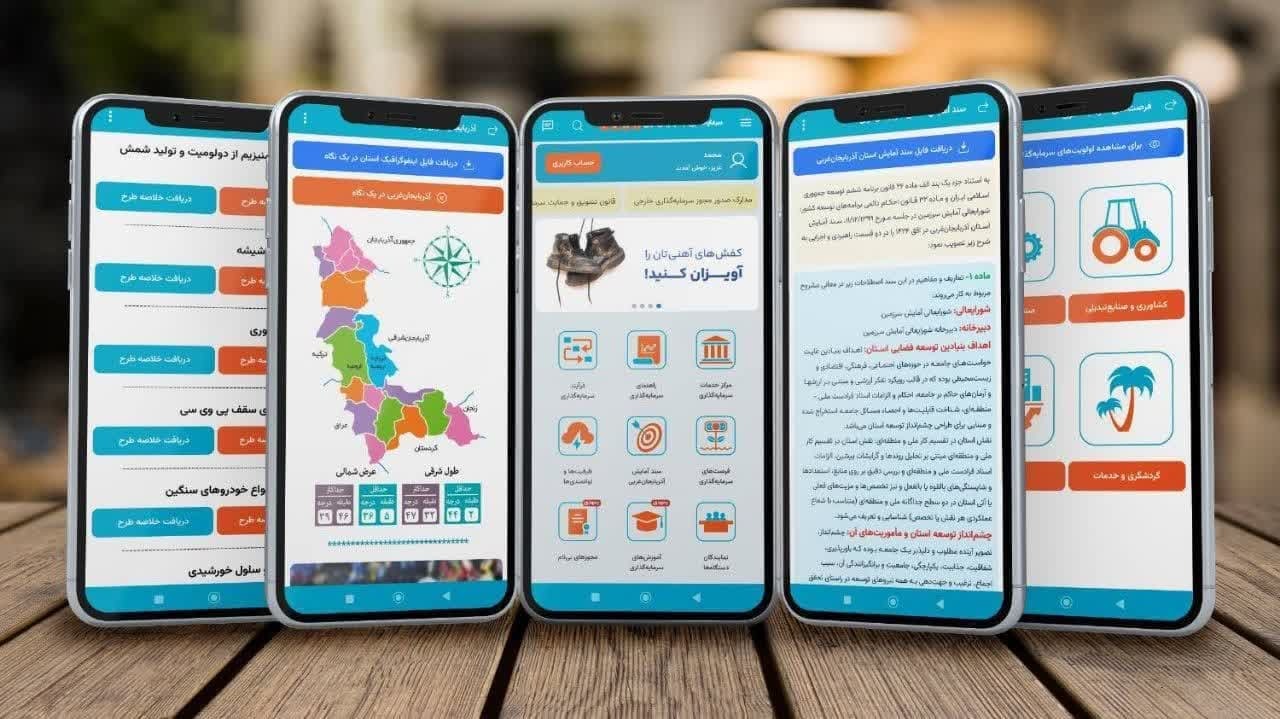 انتشار اپلیکیشن سرمایه‌گذاری در آذربایجان‌غربی