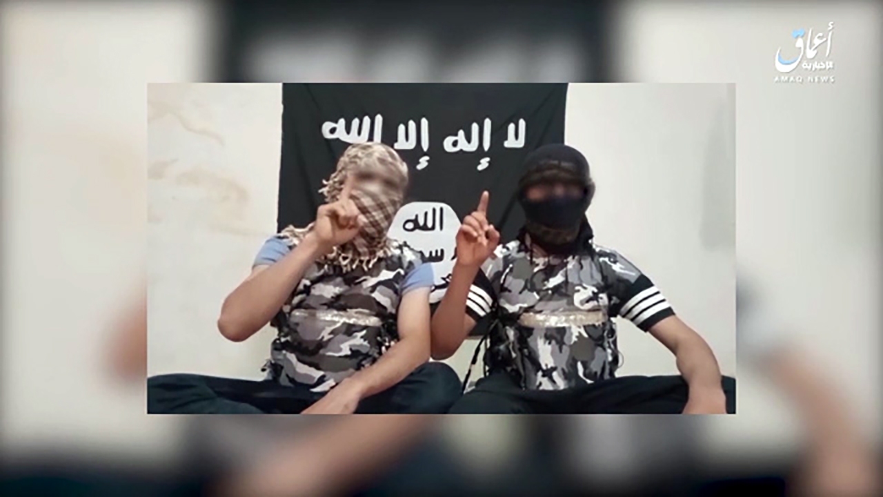 ویدئوی بیعت دو عنصر داعشی حادثه تروریستی کرمان