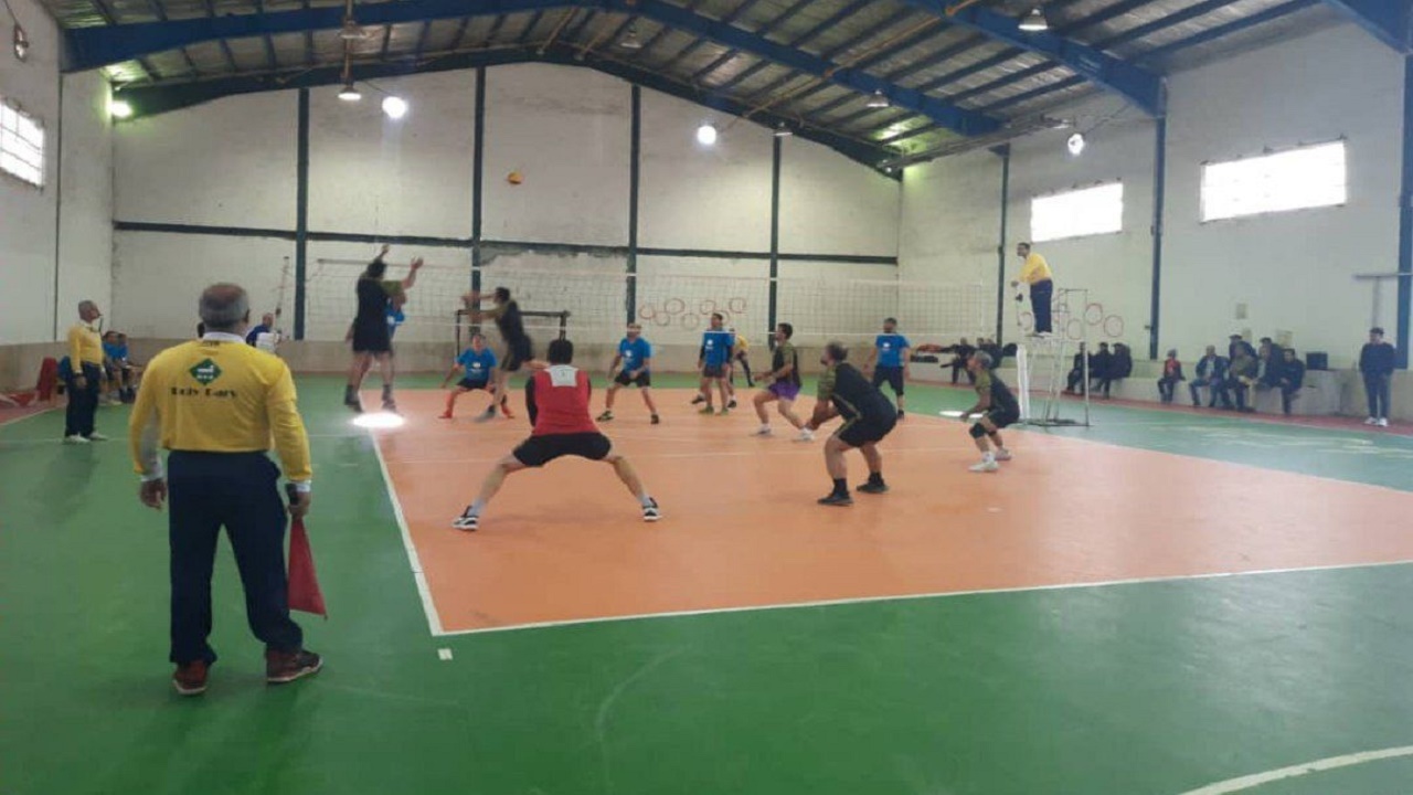 برگزاری هفته دوم مسابقات والیبال پیشکسوتان مازندران
