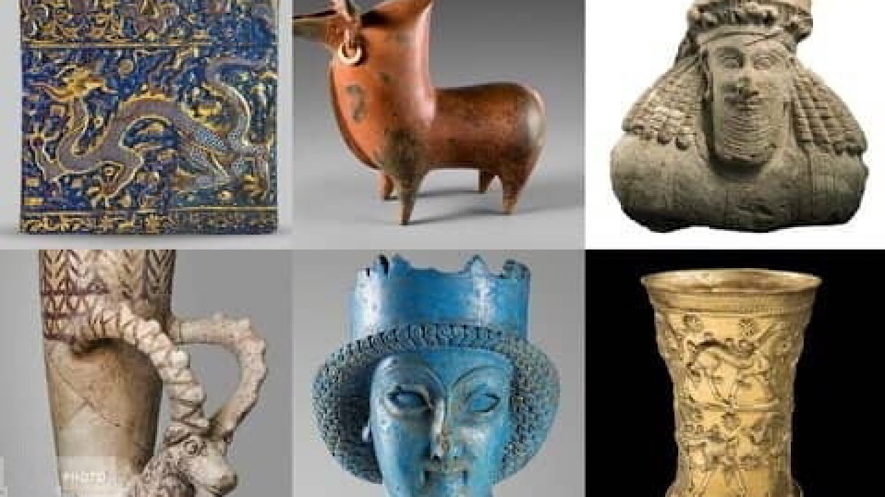نمایشگاه «شکوه ایران باستان» گشایش یافت