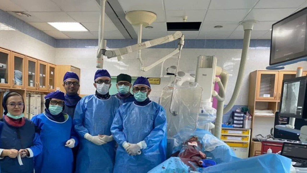 عمل بستن سوراخ بین دهلیزی برای نخستین بار در بیمارستان امام خمینی (ره) اردبیل