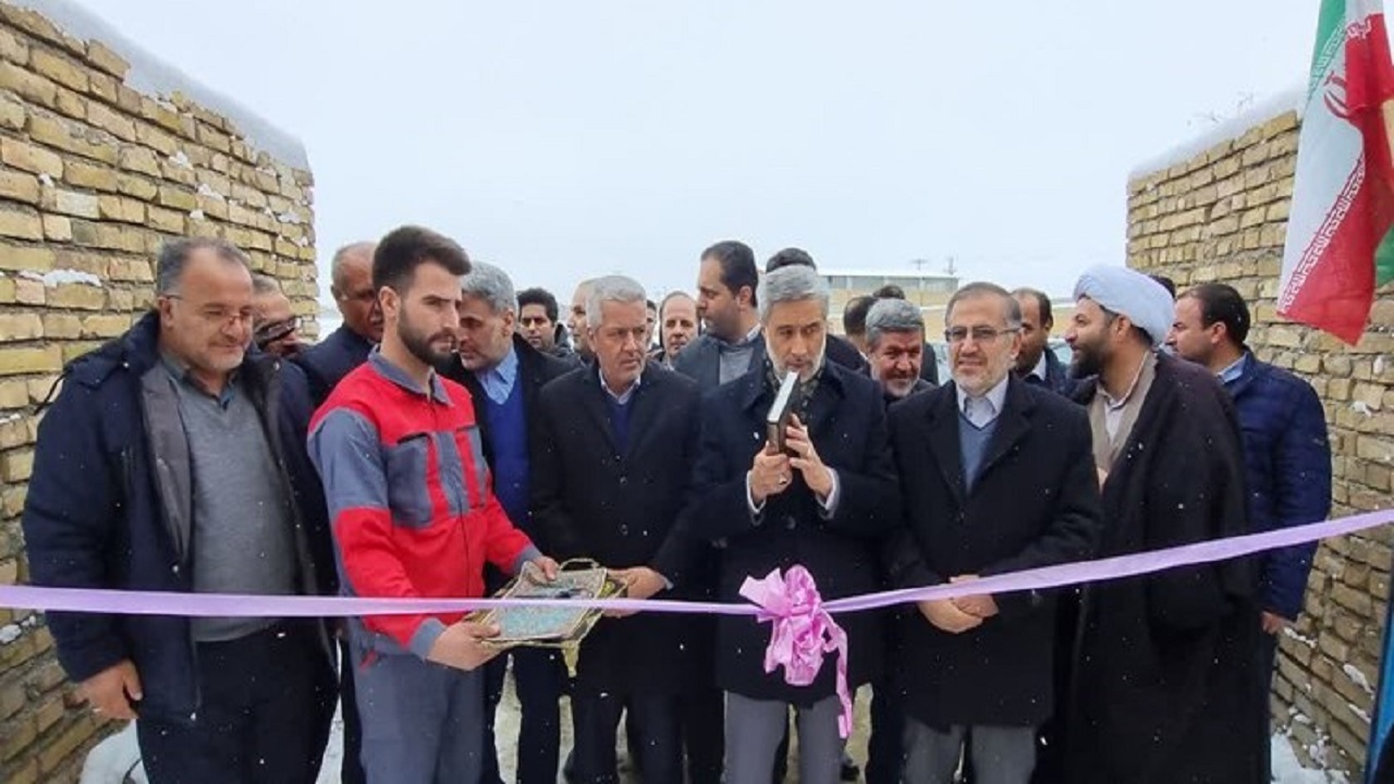 افتتاح کارخانه خوراک طیور در شهرستان بهار