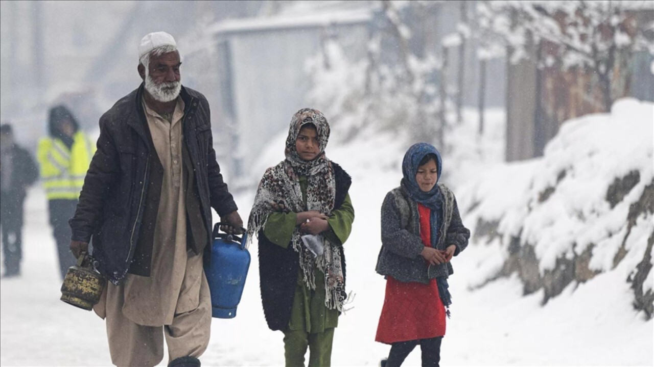 زمستان سرد برای مردم افغانستان + فیلم