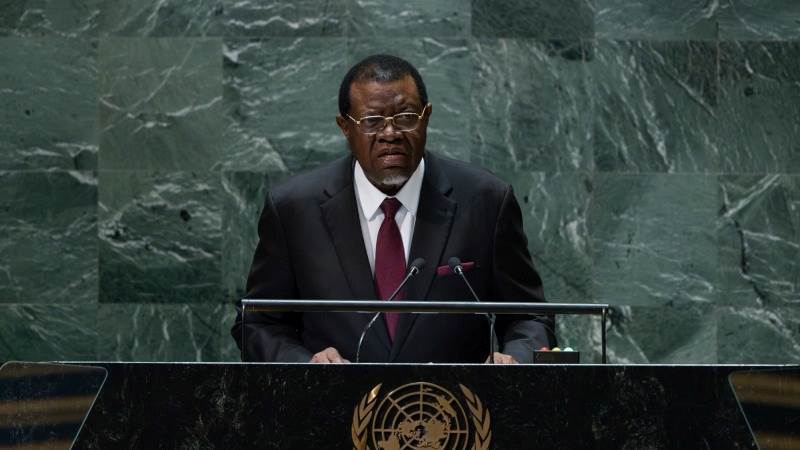 رئیس‌جمهور نامیبیا در ۸۲ سالگی درگذشت