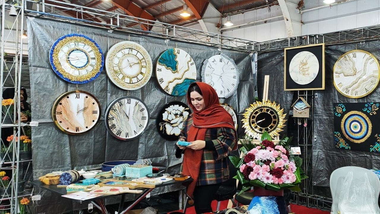 برپایی نمایشگاه خانوم ایرانی در قزوین