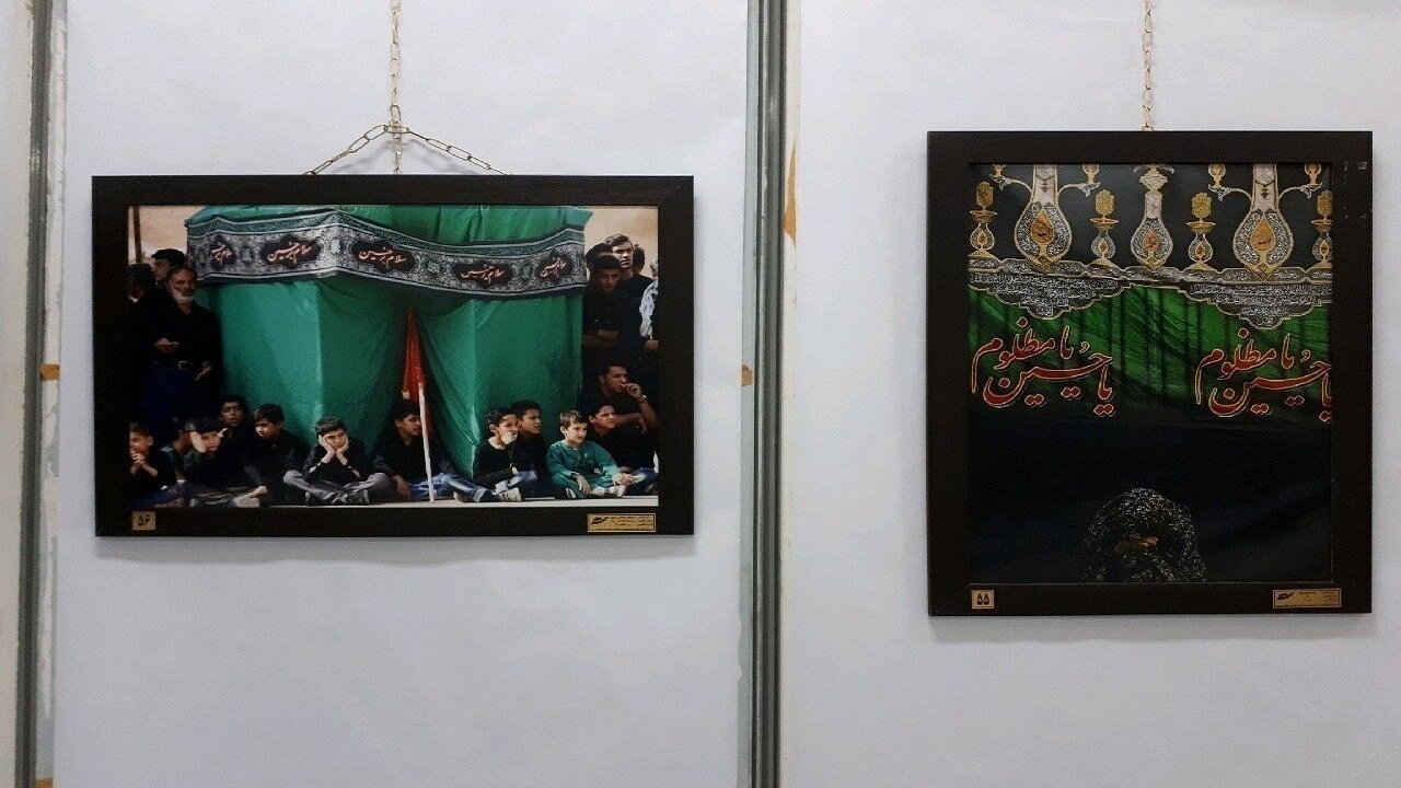 افتتاح نمایشگاه مهر محرم در سمنان