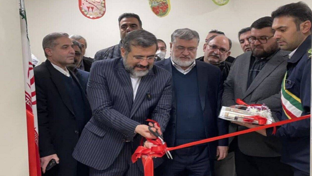 بهره برداری از بخش های جدید بیمارستان امام خمینی (ره) ارومیه با حضور وزیر فرهنگ و ارشاد اسلامی