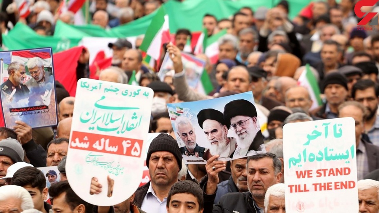 برگزاری جشن چهل و پنجمین سالگرد پیروزی انقلاب اسلامی در کلاچای + فیلم