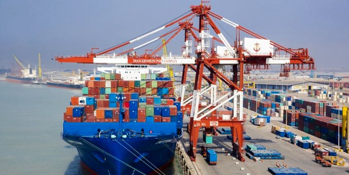 تجارت دریابرد ایران به 195 میلیون تن کالا رسید