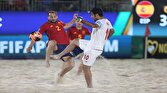 باشگاه خبرنگاران -پیروزی سخت ایران در نخستین گام در جام جهانی فوتبال ساحلی