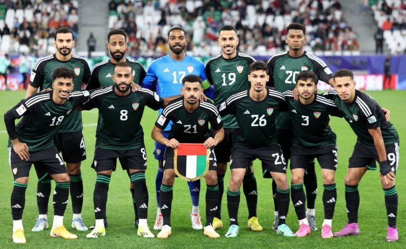 ترکیب تیم ملی امارات مقابل ایران