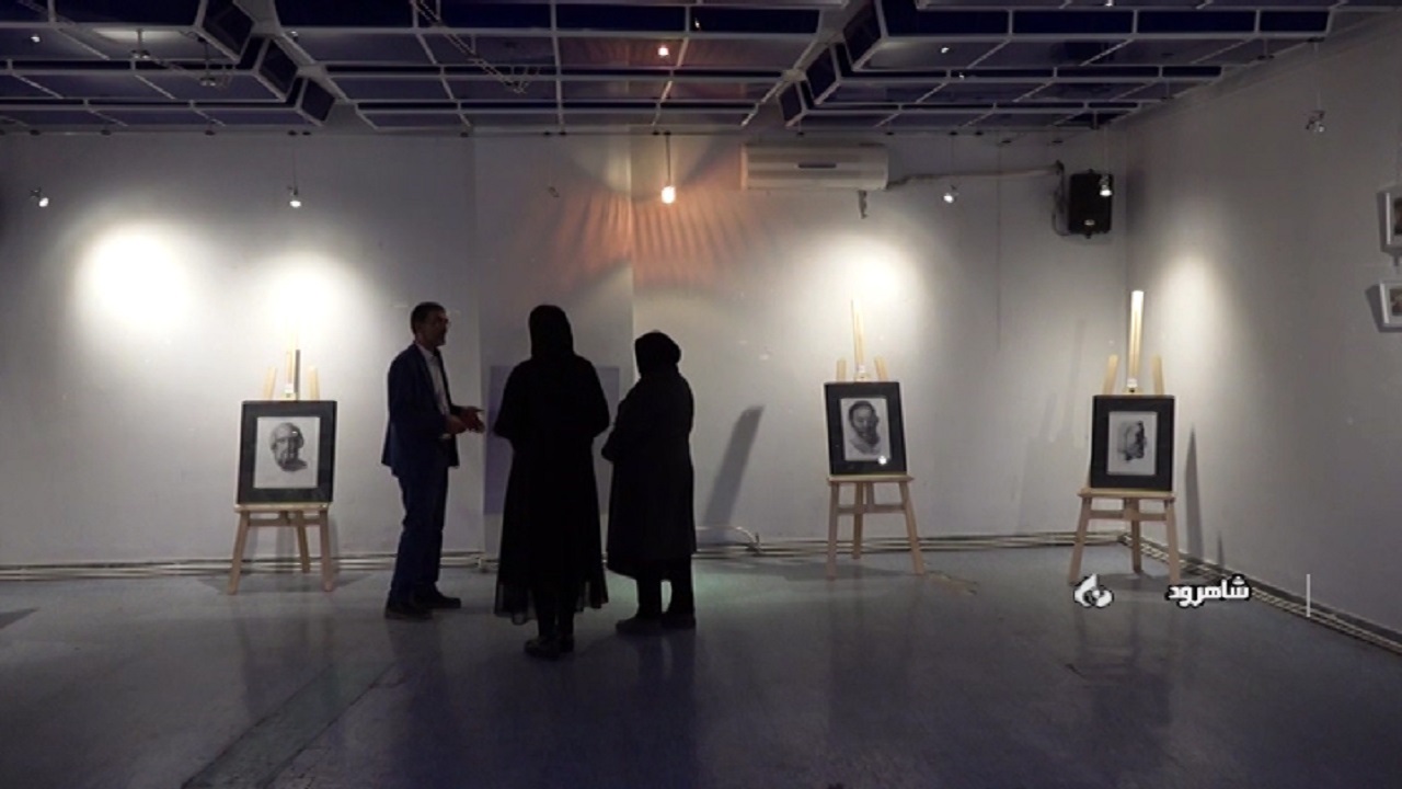 برپایی نمایشگاه نقاشی قاب‌های کوچک در شاهرود