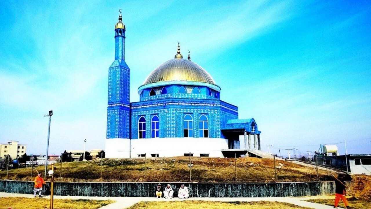 ساخت نماد مسجد الاقصی در مزارشریف