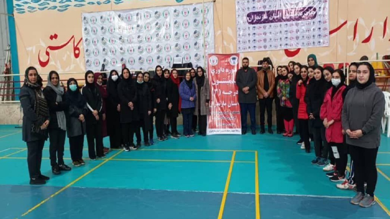 برگزاری کلاس آموزشی داوری بدمینتون در مازندران