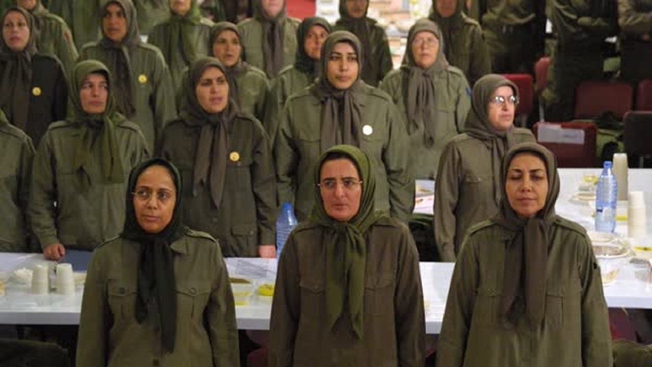 پاسداشت روز زن در اردوگاه سازمان تروریستی منافقین! + تصاویر