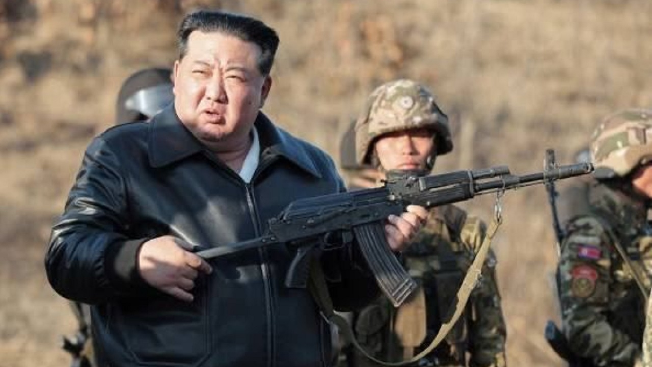 تصاویری از بازدید رهبر کره شمالی از پایگاه اصلی ارتش خلق